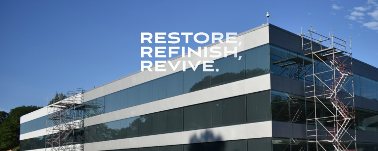 Restore, Refinish, Revive.